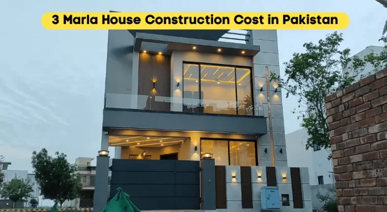 3 Marla House Construction Cost in Pakistan 2023