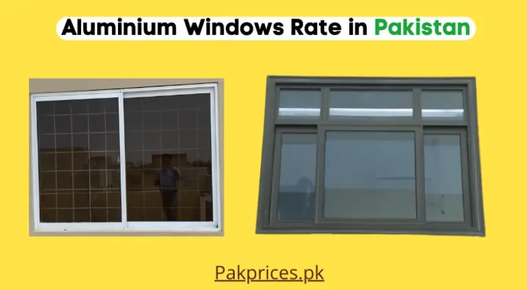 Aluminum Window Price in Pakistan 2023 | Today Aluminium Window Rate