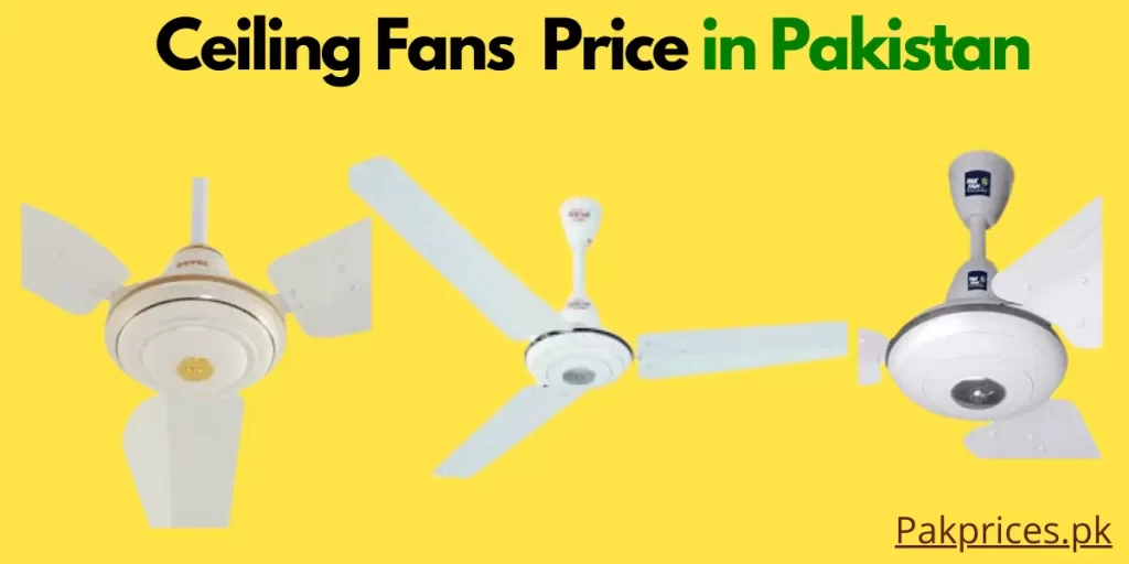 Ceiling Fan Price in Pakistan