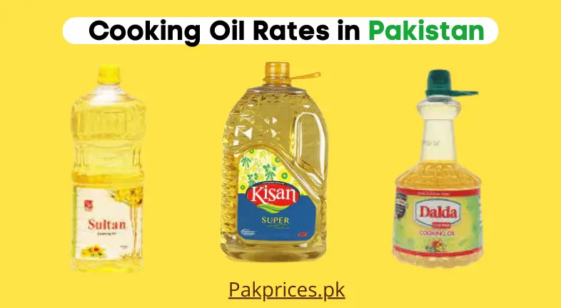Cooking oil rates in Pakistan