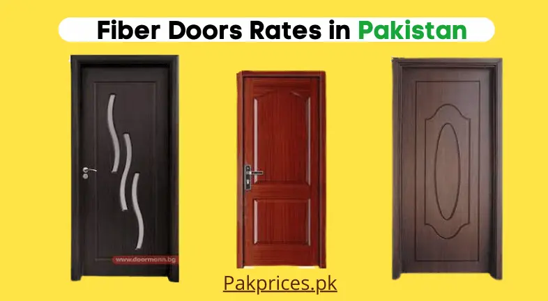 Fiber door rates in Pakistan