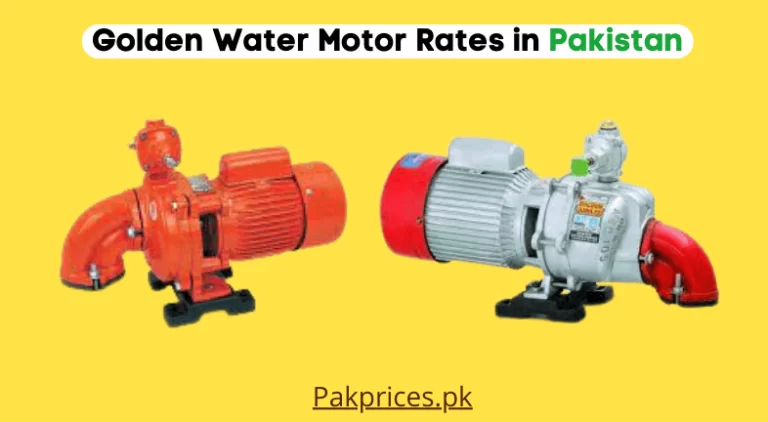 Water Pump Price in Pakistan 2023 | Golden Water Pump Rate Today