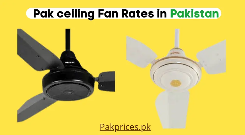 Pak fan price in Pakistan