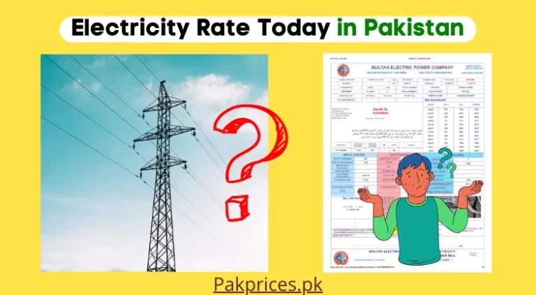 Electricity Per Unit Price in Pakistan Today 2023