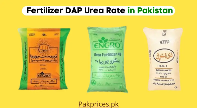 fertilizer dap urea ssp sop rate in pakistan